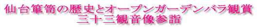 荒川静香メモリアルロードとオープンガーデン薔薇鑑賞
